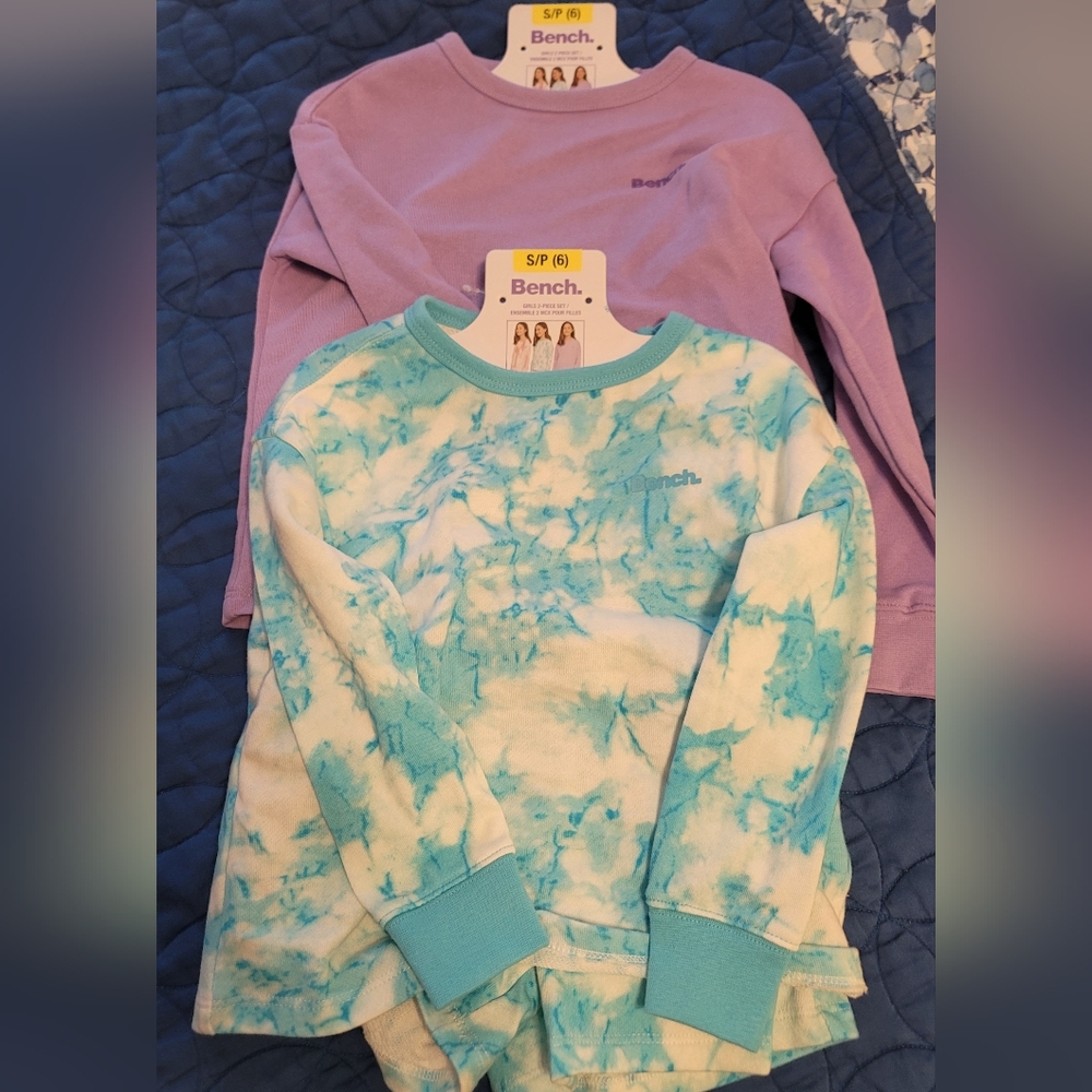 Bench set top and short  Blue and Purple Size Small (6)